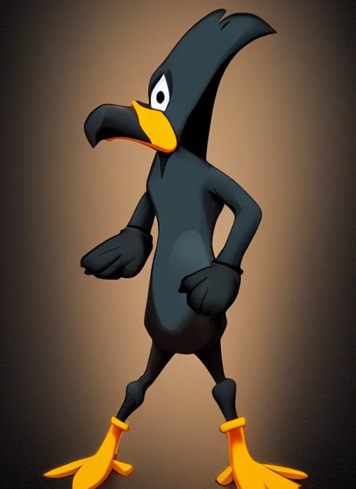 Image similar to cultist daffy duck, digital art, very detailed, artstation