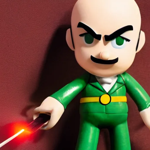 Image similar to agent 4 7 using fiber wire on luigi