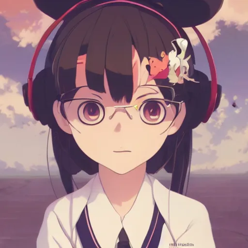Prompt: a mouse teacher, illustration concept art anime key visual trending pixiv fanbox by wlop and greg rutkowski and makoto shinkai and studio ghibli and kyoto animation symmetrical facial features