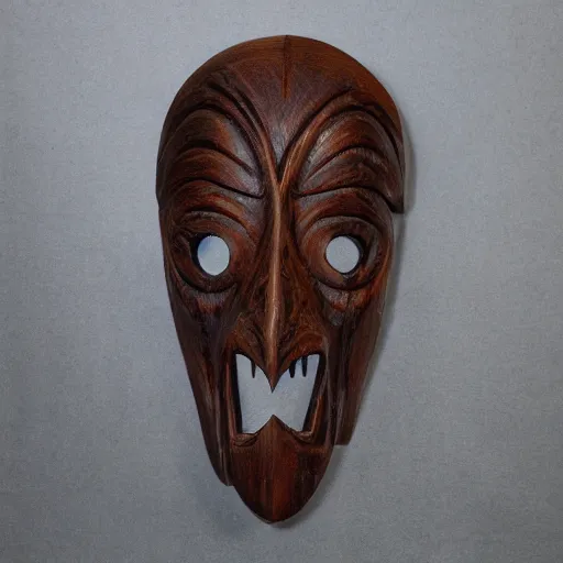 Image similar to illithid wooden mask