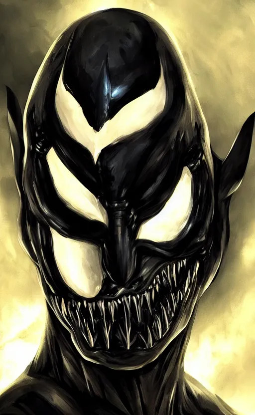 Image similar to venom as batman, dynamic lighting, photorealistic fantasy concept art, trending on art station, stunning visuals, terrifying, creative, cinematic