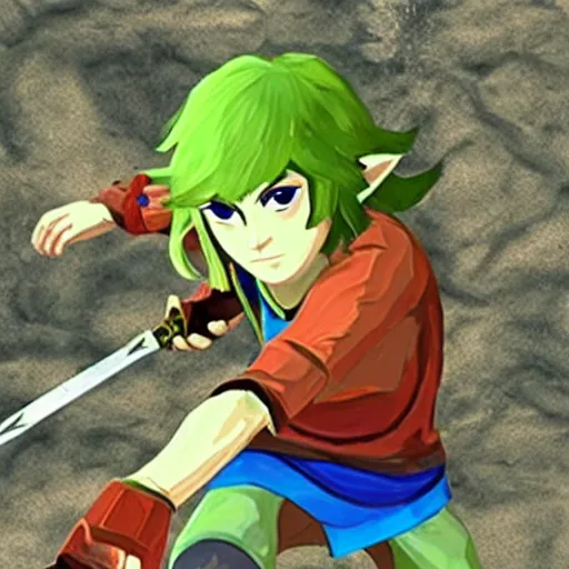 Image similar to the legend of lonk