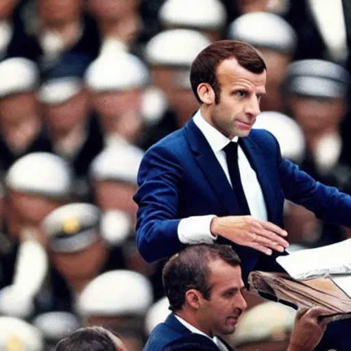 Image similar to Emmanuel Macron in Free Fall (1994)