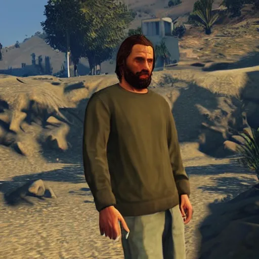 Image similar to Jesus Christ in GTA 5 cutscene