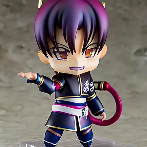 Image similar to genshin impact paimon nendoroid, award winning professional photo, 1 6 k, professional lighting, figure photography