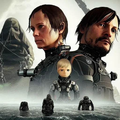 Prompt: death stranding 2