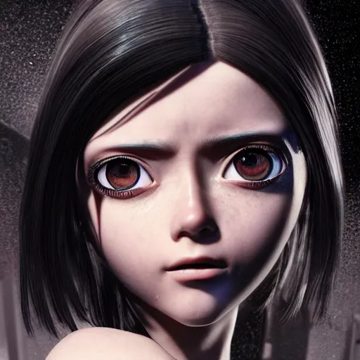 Prompt: alita, hyper realistic, artstation, highly detailed, 8 k resolution