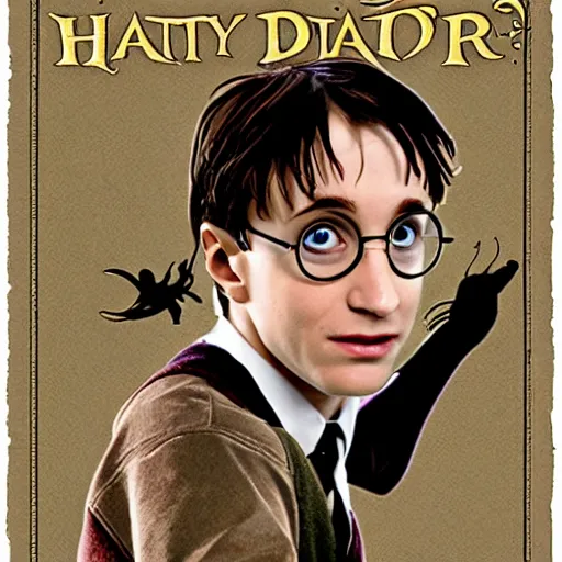 Image similar to rat as harry potter book cover