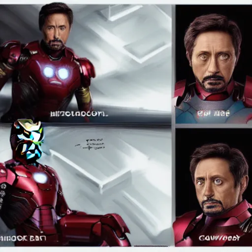 Prompt: mads mikkelsen as Iron man, mcu, concept art, high definition photography, professional photography, 8k
