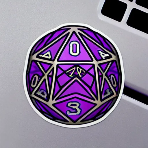 Image similar to cute d & d d 2 0 sticker