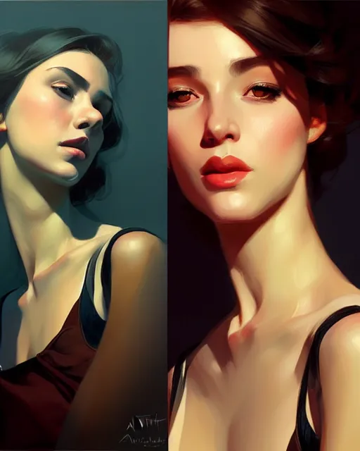 Image similar to stylized portrait of an artistic pose, composition, young fancy lady, realistic shaded, fine details, realistic shaded lighting poster by aykutmakut, yilya kuvshinov, magali villeneuve, artgerm, jeremy lipkin and michael garmash and rob rey