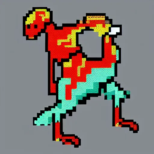 ArtStation - Dino Pixel art