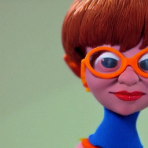 Prompt: claymation velma