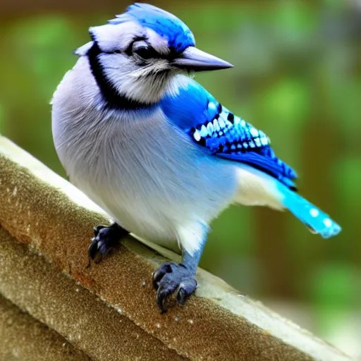 Image similar to bluejay eating french fries