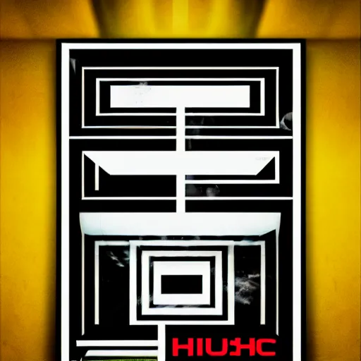 Image similar to techno poster in style of eric hu, y 2 k, brutalism, acid, techno