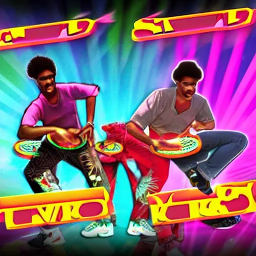 Prompt: Bust A Groove - the most realistic dance game ever created for the funked-up PlayStation generation