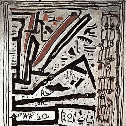 Image similar to The Big Bang God Particle, Cave Painting by the Dogon people of Mali, sirius a, sirius b