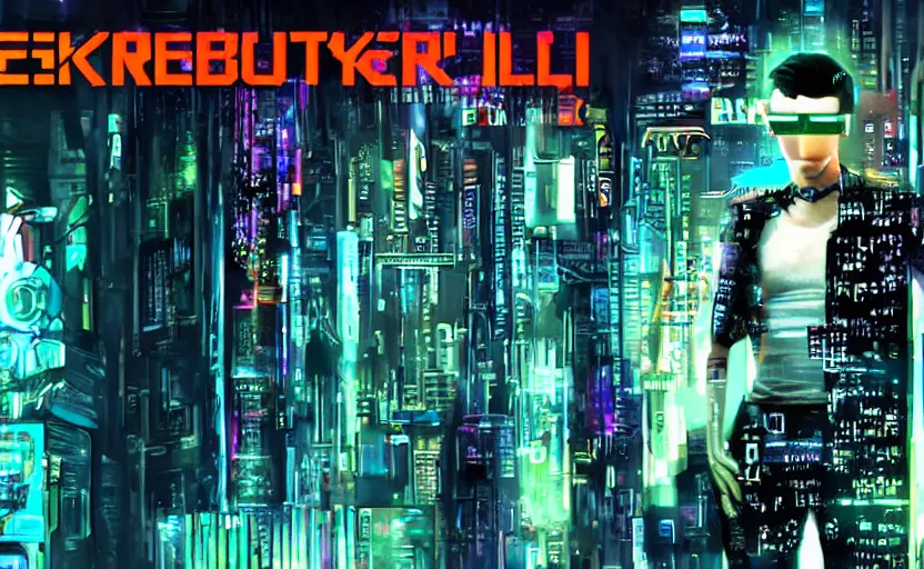 Image similar to Cyberpunk Rickroll