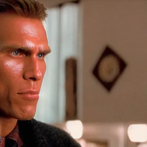 Prompt: Live Action Still of Jerma in Die Hard, real life, hyperrealistic, ultra realistic, realistic, highly detailed, epic, HD quality, 8k resolution, body and headshot, film still