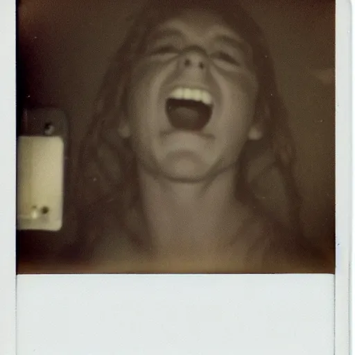 Image similar to horrific monster caught on polaroid