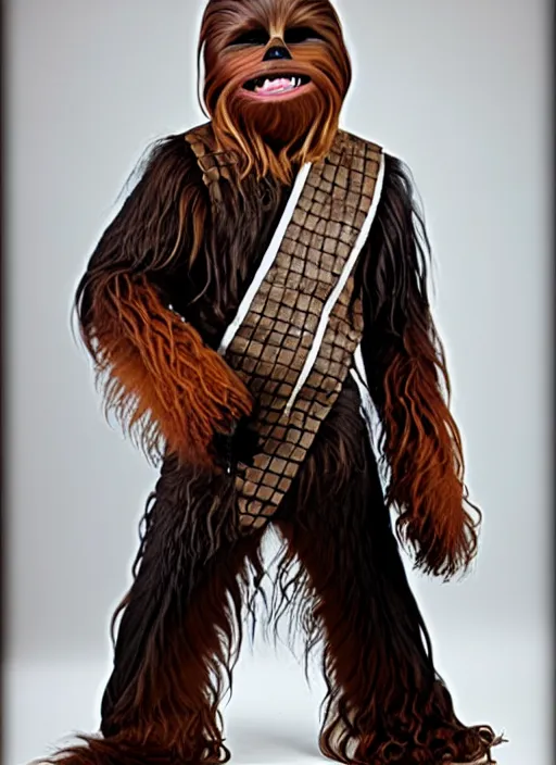 Prompt: chewbacca in national jewish costume, israel, kosher, hava nagila