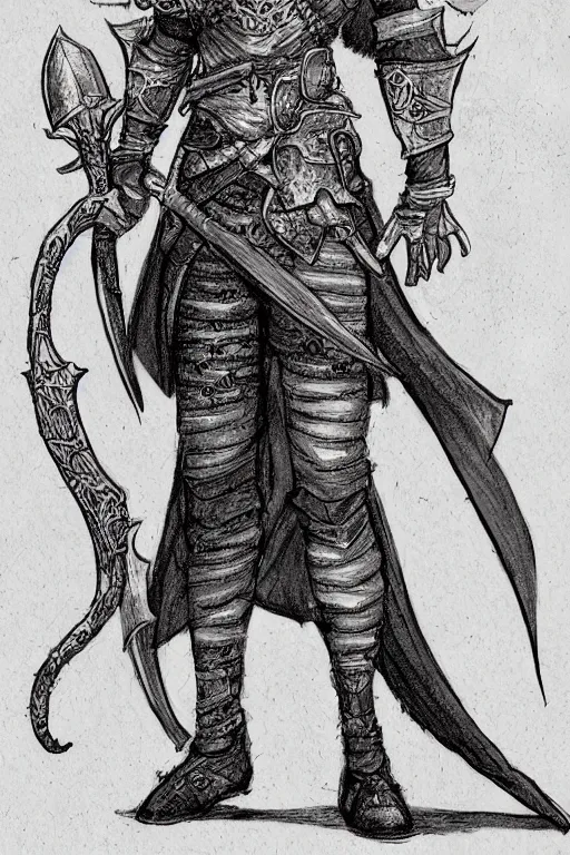 Prompt: full body character concept art design reference render image of Nyira Gallant, a tiefling medieval knight. dnd character art. in the style of Rebecca Guay and Moebius and Dave Rapoza.