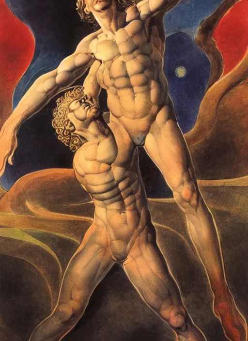 Image similar to artwork by william blake and boris vallejo 8 k