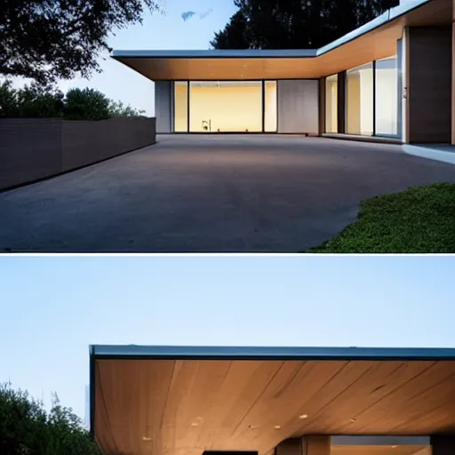 Prompt: a house designed by apple inc.
