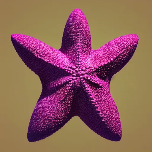 Prompt: a 3 d render of patrick star