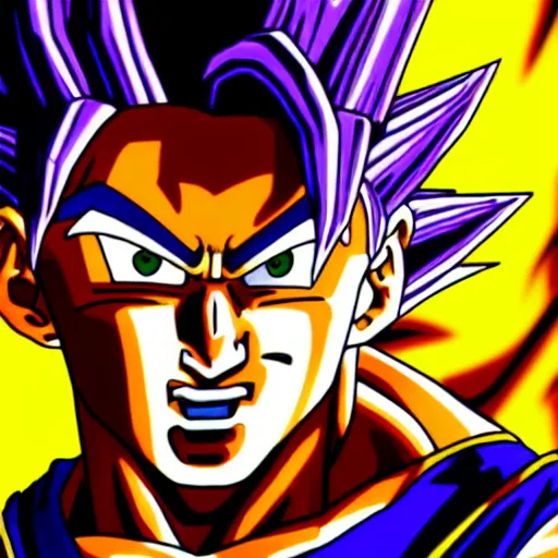 Prompt: ultra realistic portrait painting of kobe bryant as super saiyan goku, art by akira toriyama, 4 k, dragon ball artstyle, cel shaded, highly detailed, epic lighting