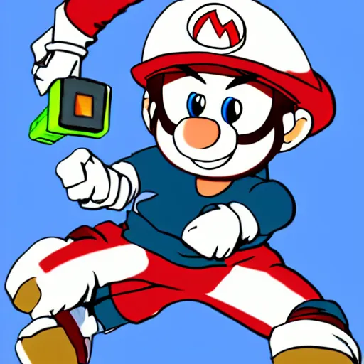 Image similar to jeffy from supermariologan in anime style