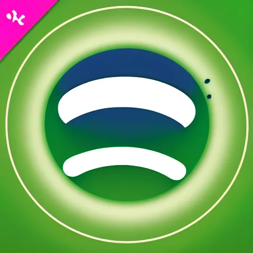 Prompt: Spotify and skype logo, 8k
