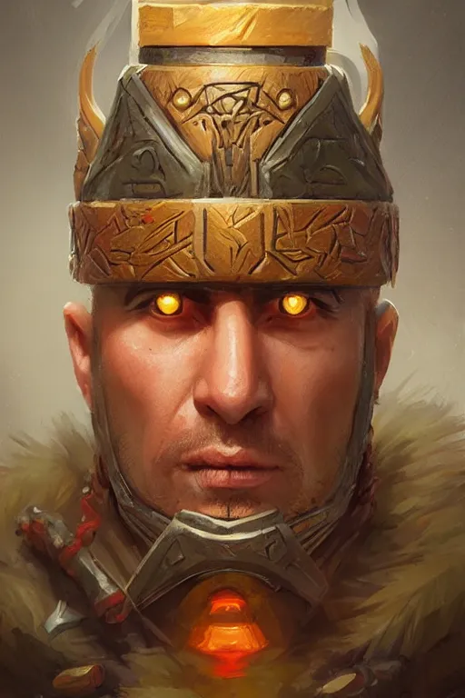 Image similar to tiki head, d & d, fantasy, portrait, highly detailed, headshot, digital painting, trending on artstation, concept art, sharp focus, illustration, art by artgerm and greg rutkowski and magali villeneuve