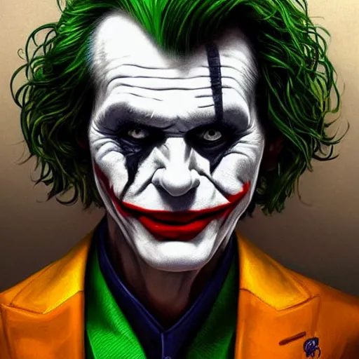 a masterpiece portrait of bogdanoff as the joker. very | Stable ...