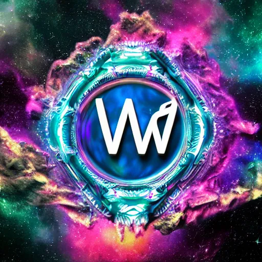 Image similar to a and w vaporwave logo, digital art, cosmic, 3 d high definition, trending on art station, photorealistic, high resolution, 8 k, octane, hyper detailed, insane details, intricate, elite, ornate, elegant trend, highly detailed and intricate, sharp focus, photography, unreal engine