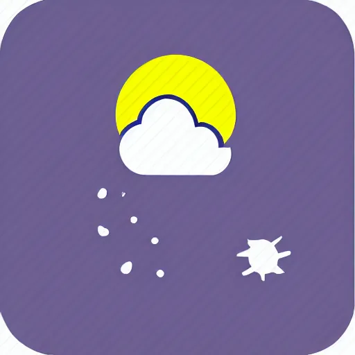 Image similar to icon for weather app, favicon, widely used, icon, sunny, sun, detailed