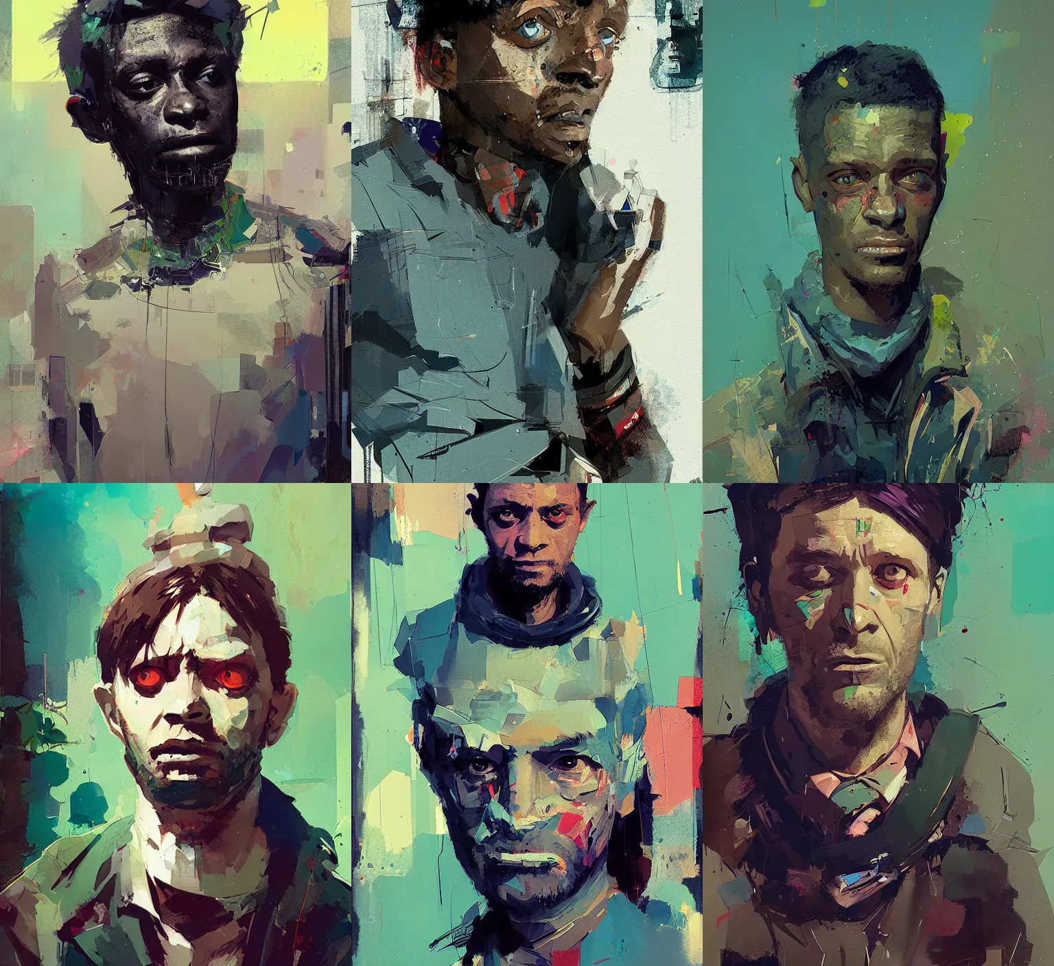 Prompt: portrait of a Ranquel by Ismail Inceoglu, jamie hewlett