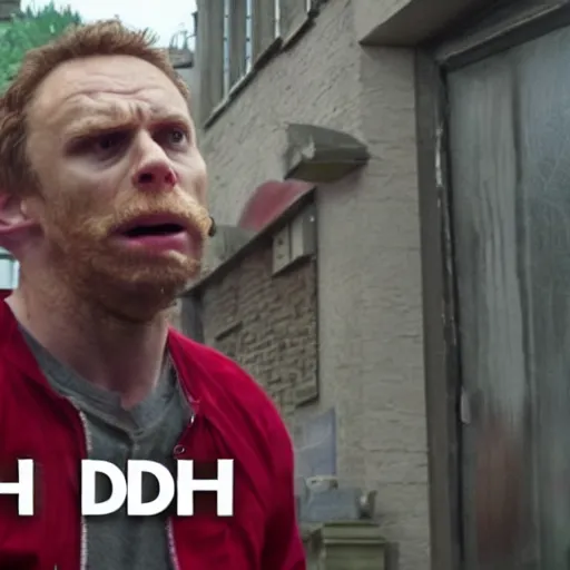 Image similar to Live Action Still of Jerma in Shaun of the Dead, real life, hyperrealistic, ultra realistic, realistic, highly detailed, epic, HD quality, 8k resolution, body and headshot, film still