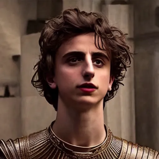 prompthunt: timothee chalamet plays an elf in the lord of the