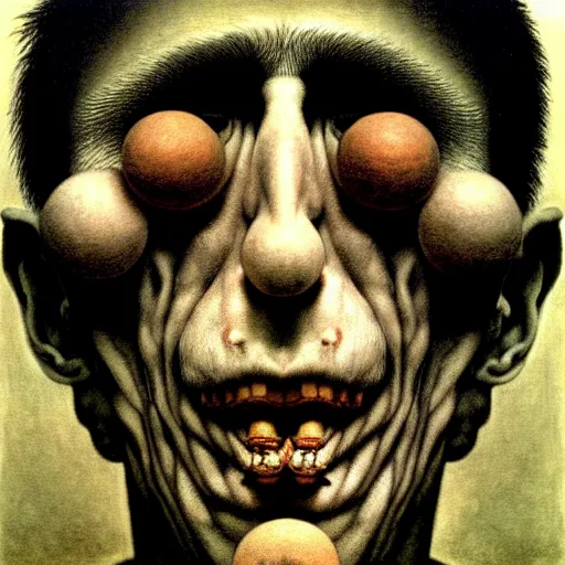 Image similar to portrait of anthony fauci by otto dix, junji ito, hr ginger, jan svankmeyer, beksinski, claymation, hyperrealistic, aesthetic, masterpiece