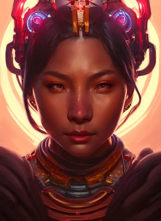 Image similar to portrait of apex legends chtulhu, intricate, elegant, glowing lights, highly detailed, digital painting, artstation, glamor pose, concept art, smooth, sharp focus, illustration, art by artgerm and greg rutkowski, artey freytag