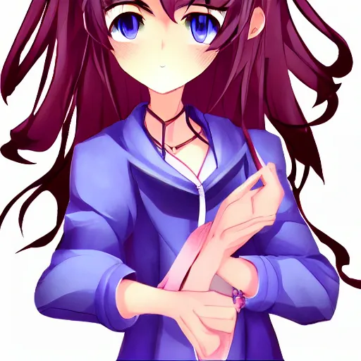 Image similar to Love interest from visual novel, png