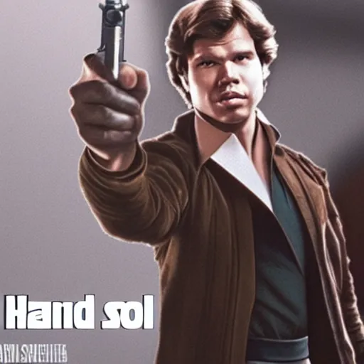 Image similar to hand solo