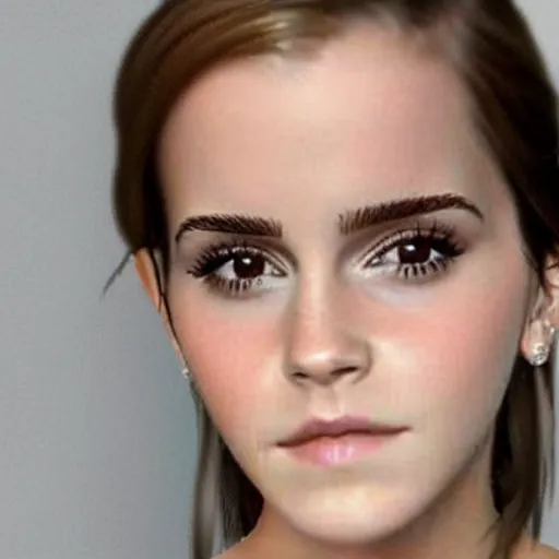 Image similar to emma watson mixed with kim kardashian