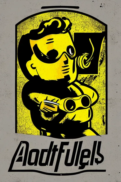 Image similar to fallout 7 6 retro futurist illustration art by butcher billy, sticker, colorful, illustration, highly detailed, simple, smooth and clean vector curves, no jagged lines, vector art, smooth andy warhol style