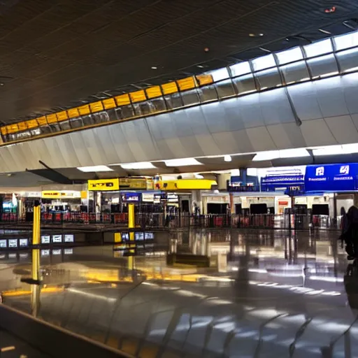 Prompt: airport authorities pointing weapon at spices, satire, dramatic, hyperdetailed, cinematic lighting