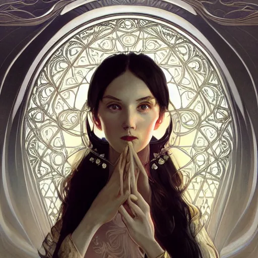 Image similar to a strange harp, d & d, fantasy, intricate, elegant, symmetrical face, highly detailed, digital painting, artstation, concept art, smooth, sharp focus, illustration, art by artgerm and greg rutkowski and alphonse mucha