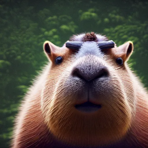 Prompt: hyperrealistic dslr film still of justin bieber disguised as an anthropomorphous capybara, stunning 8 k octane comprehensive 3 d render, inspired by istvan sandorfi & greg rutkowski & unreal engine, perfect symmetry, dim volumetric cinematic lighting, extremely hyper - detailed, incredibly real lifelike attributes & flesh texture, intricate, masterpiece, artstation, stunning