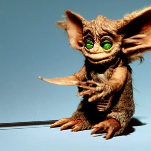 Prompt: a film still of mogwai from from gremlins in star wars realistic, detailed