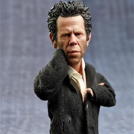 Image similar to tom waits action figure by hot toys.